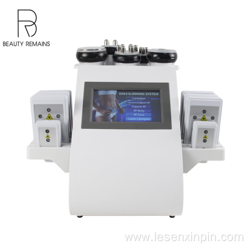 Ultrasonic Cavitation RF Laser Slimming And Beauty Machine